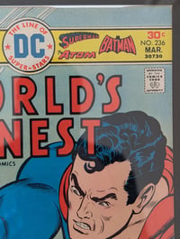 Image 4 of 1976 Worlds Finest Comics #236 Framed Comic