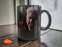 Image 1 of David Lynch Mug, Twin Peaks Blue Velvet Inspired Coffee Cup