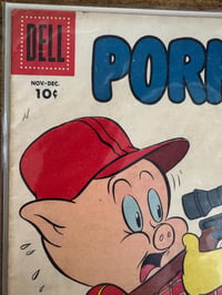 Image 7 of 1950s Vintage Comic Book Lot, New Funnies 1956 &amp; Porky Pig 1955 1960
