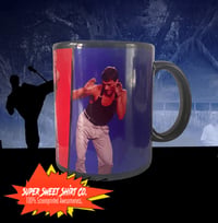 Image 1 of Van Damme Dance Mug, Kickboxer Mug, Ceramic Handled Mug, Coffee Cup