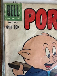 Image 9 of 1950s Vintage Comic Book Lot, New Funnies 1956 &amp; Porky Pig 1955 1960