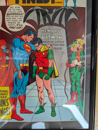 Image 3 of 1969 Vintage World's Finest Comics #184 Framed Comic
