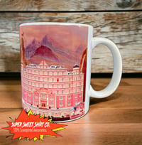 Image 3 of Grand Budapest Hotel Mug Set, Society of Crossed Keys, Coffee gift