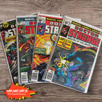 Image 1 of Doctor Strange Comic Lot (4 Issues), Bronze Age Marvel, VF+-NM Range