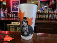 Image 3 of Strange Brew Frosted Pint Glass, Doug &amp; Bob McKenzie, 17oz Beer Glass