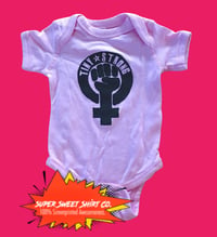 Image 1 of Baby Feminist Bodysuit, Feminism, Feminist Baby Clothes