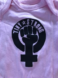 Image 2 of Baby Feminist Bodysuit, Feminism, Feminist Baby Clothes