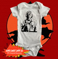 Image 1 of Mr. Miyagi Bodysuit, Karate Baby Gift, baby shower gift, New Dad