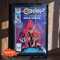 Image 1 of Framed Vintage Conan Comic Book