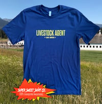 Image 1 of Livestock Agent T-shirt, Montana, Cowboy, Western, Country Shirt
