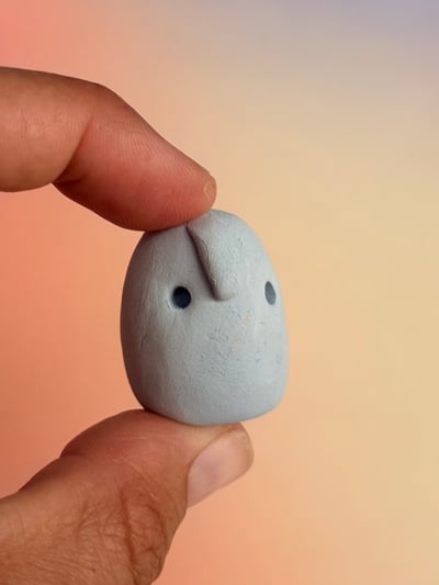 Image of Little dudes blue clay