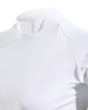 Image of PROTOTYP - SONIC WMS Active Cropped Top (SIL Ver.) (White)
