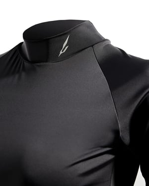 Image of PROTOTYP - SONIC WMS Active Cropped Top (SIL Ver.) (Black)