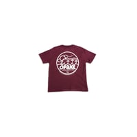 Image 2 of KIDS OPEN WATERS TEE - MAROON