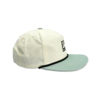 Image 2 of OTB ROPE HAT - CREAM/BLK