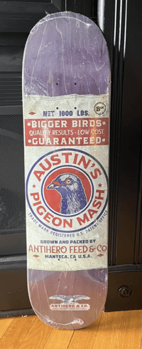anti-hero Austin‘s pigeon feed 8.06