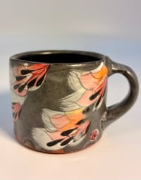 Image 2 of Black and Pink Mug
