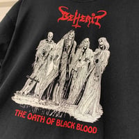 Image 2 of Beherit 'The Oath of Black Blood' 90s L/XL