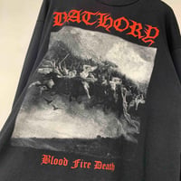 Image 2 of Bathory 'Blood Fire Death' 90s XL
