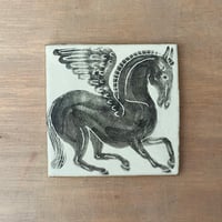 Image 1 of Pegasus tile charcoal