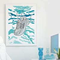 Image 3 of Sneaker Poster Adidas x Pharrell Williams Jellyfish White