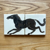 Image 1 of Chestnut pony double tile