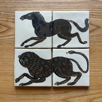 Image 2 of Chestnut pony double tile