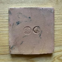 Image 2 of Black trotting horse double tile second