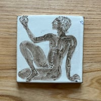 Nude man tile