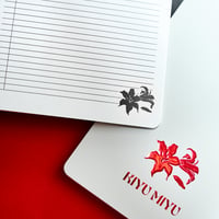 Image 2 of NOTEBOOK - Marcin Flowers with RED FOIL