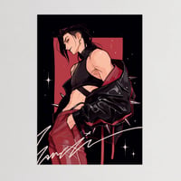 Marcin with an autograph PRINT
