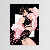 Min with an autograph PRINT