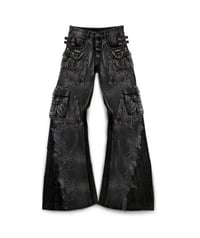 Image 1 of AW26 ‘Sumatra’ Snakeskin Cargo Pants