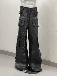 Image 3 of AW26 ‘Sumatra’ Snakeskin Cargo Pants