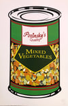 Wet Hot American Mixed Vegetables 11x17 Print