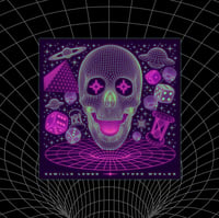 Other Worlds Flocked Blacklight Poster