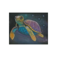 Image 1 of Gentle Voyager — Sea Turtle Fine Art Print