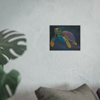 Image 2 of Gentle Voyager — Sea Turtle Fine Art Print