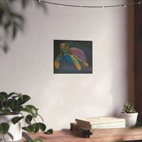 Image 3 of Gentle Voyager — Sea Turtle Fine Art Print