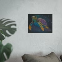 Image 4 of Gentle Voyager — Sea Turtle Fine Art Print