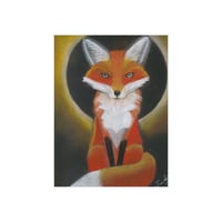 Image 1 of Firelight — Fox Fine Art Print