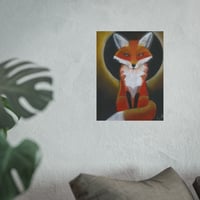 Image 2 of Firelight — Fox Fine Art Print