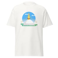 Image 1 of Boudha Stupa Tshirt Black/White