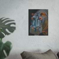 Image 4 of A Quiet Warning — Hippo Fine Art Print