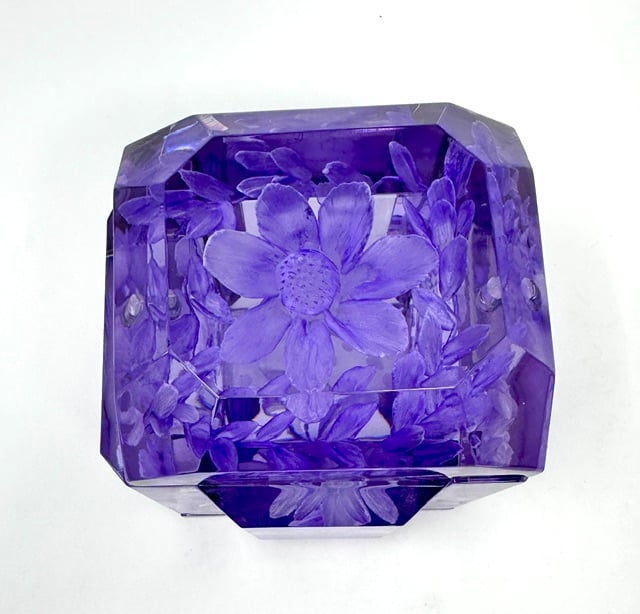 Petite Lucite Box - Lilac - Image 3 of 3