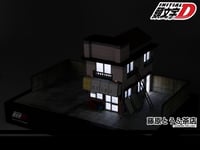 Image 7 of 【 PREORDER 】 Initial D Manga Version Fujiwara Tofu Shop Diorama