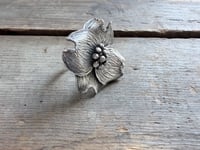 Image 2 of Dogwood Bract ring, size 7.5