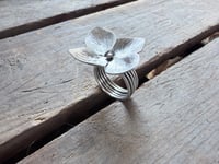 Image 4 of Hydrangea ring, size 6.5
