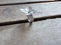 Image 5 of Hydrangea ring, size 6.5