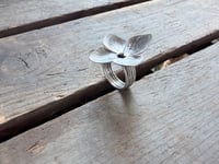 Image 8 of Hydrangea ring, size 6.5